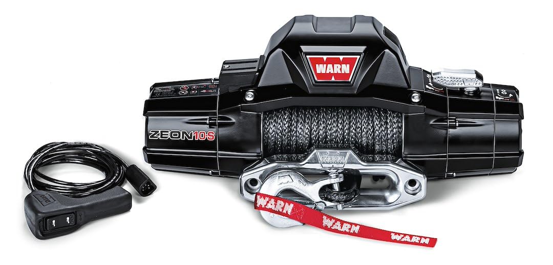 Amazon.com: Warn Zeon 10-S 12V Electrical Utility Winch 10,000 lbs